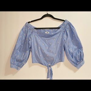 Forever 21 off the shoulder top